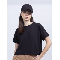  Bisiklet Yaka Duble Kol T-shirt